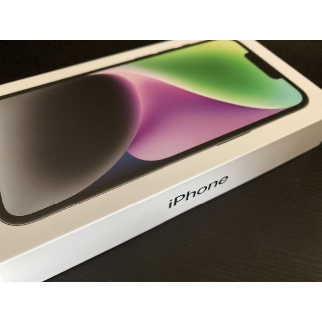 いつでもポイント10倍 iPhone14.128GBミッドナイト新品未開封