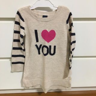 ベビーギャップ(babyGAP)の100 ニットワンピース 長袖(ニット)