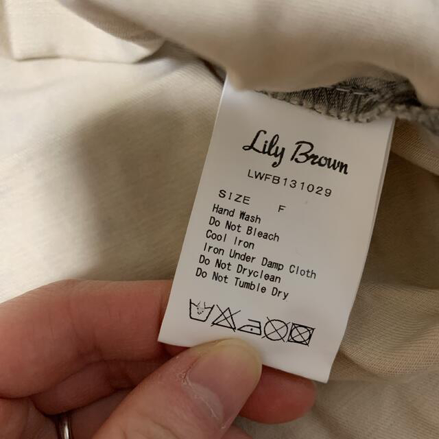 Lily Brown(リリーブラウン)のLily Brown リリーブラウン ブリーチ加工デニムシャツ デニム シャツ レディースのトップス(シャツ/ブラウス(長袖/七分))の商品写真