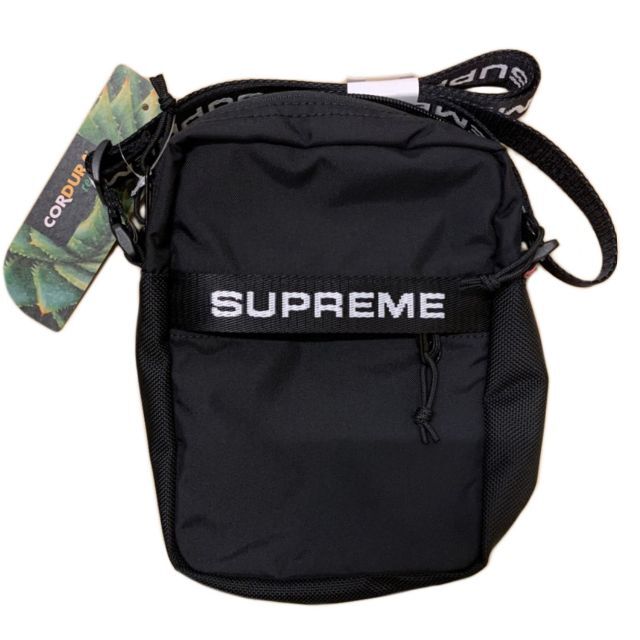 supreme shoulder bag 黒　ショルダーバッグ
