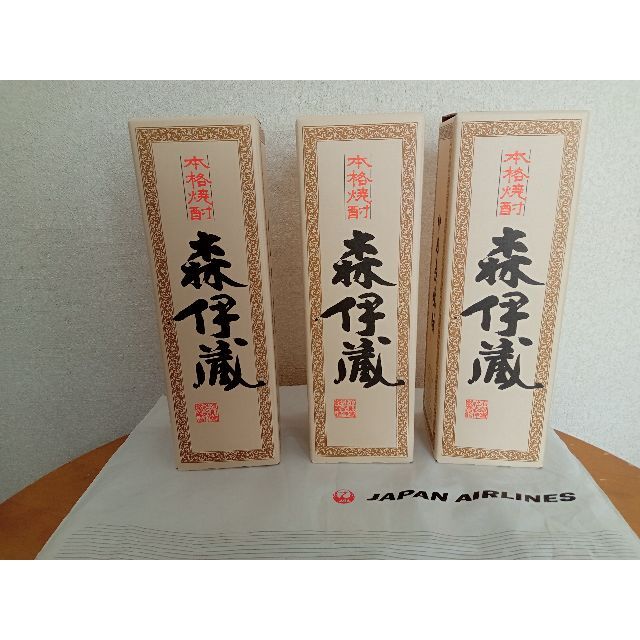 森伊蔵 JAL限定品 2022年分 720ml 3本セット 森伊蔵 JAL限定品 2022年分 720ml 3本セット