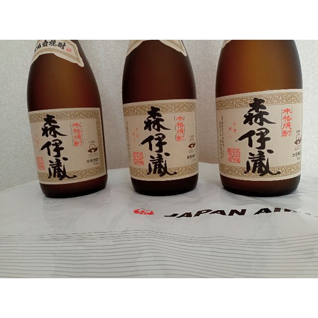 森伊蔵 JAL限定品 2022年分 720ml 3本セット 森伊蔵 JAL限定品 2022年分 720ml 3本セット