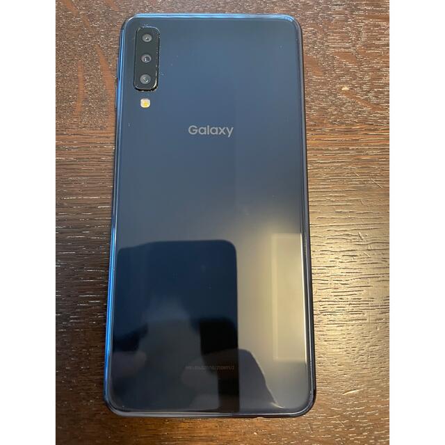 SAMSUNG Galaxy A7 ブラック SM-A750C 3