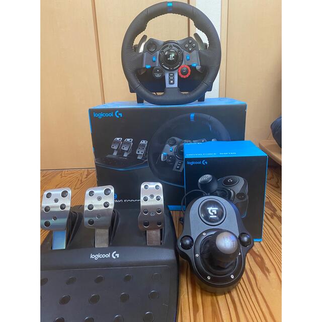 ロジクール G29 \u0026 DRIVING FORCE SHIFTER