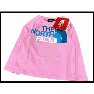 ザノースフェイス(THE NORTH FACE)のG② 未使用ノースフェイス NTB32113 ビッグ ロゴ Tシャツ 80cm(Tシャツ/カットソー)