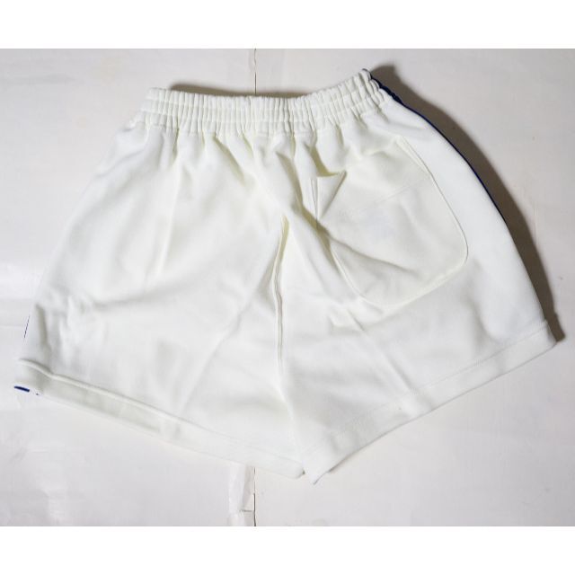 体操服☆スクールユニ ジャージ短パン 白×青2本線 M 新品未使用 体操服☆スクールユニ ジャージ短パン 白×青2本線 M 新品未使用