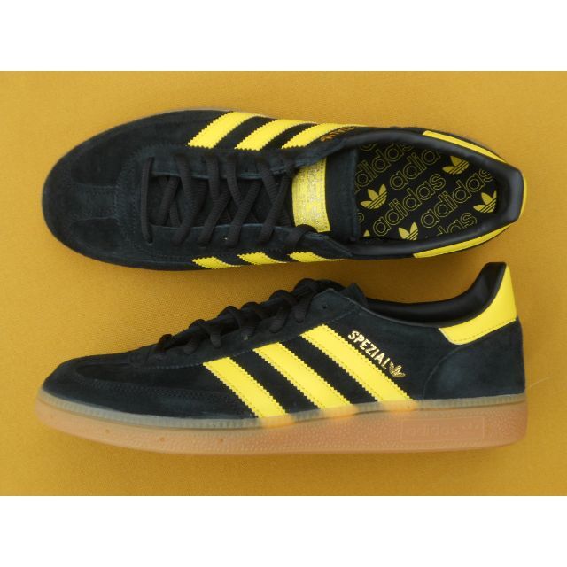 adidas - アディダス HANDBALL SPZL 27,5cm 黒黄ガム オリジナル adidas - アディダス HANDBALL SPZL 27,5cm 黒黄ガム オリジナル