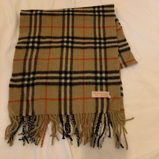 バーバリー(BURBERRY)のBurberry カシミヤマフラー　ユニセックス(マフラー/ショール)