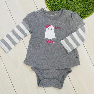 ギャップ(GAP)の美品 baby GAP 長袖 ロンパース 80cm ハロウィン(ロンパース)