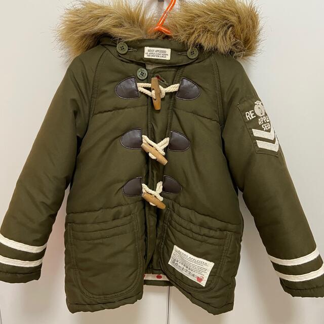 REDDY APPLESEED(レディーアップルシード)のREDDY APLEESEED ミリタリーダウン　110 キッズ/ベビー/マタニティのキッズ服女の子用(90cm~)(ジャケット/上着)の商品写真