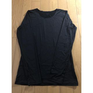 ユニクロ(UNIQLO)のMサイズ　エアリズムUVカットクルーネックT 長袖(Tシャツ(長袖/七分))