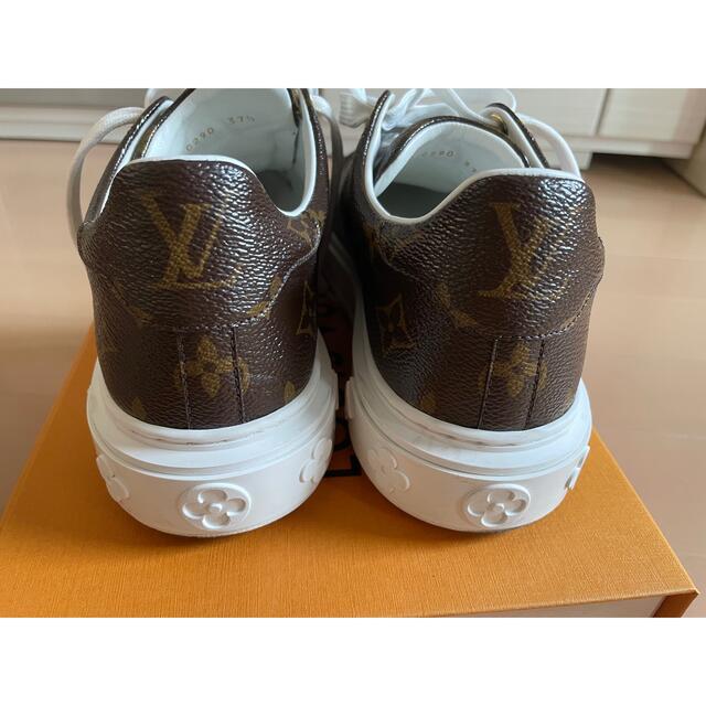 LOUIS VUITTON レディースレザーラインスニーカー37.5センチ