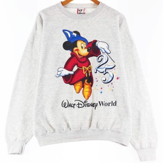 特価】 Disney ディズニー スウェット トレーナー メンズ L ビンテージ
