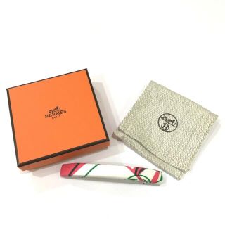 Hermes - エルメス HERMES 総柄 ヘアアクセサリー 髪留め 髪飾り