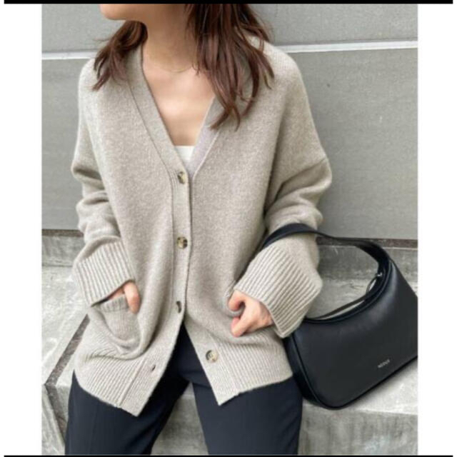 美品Deuxieme Classe Cashmere Chunky カーディガン