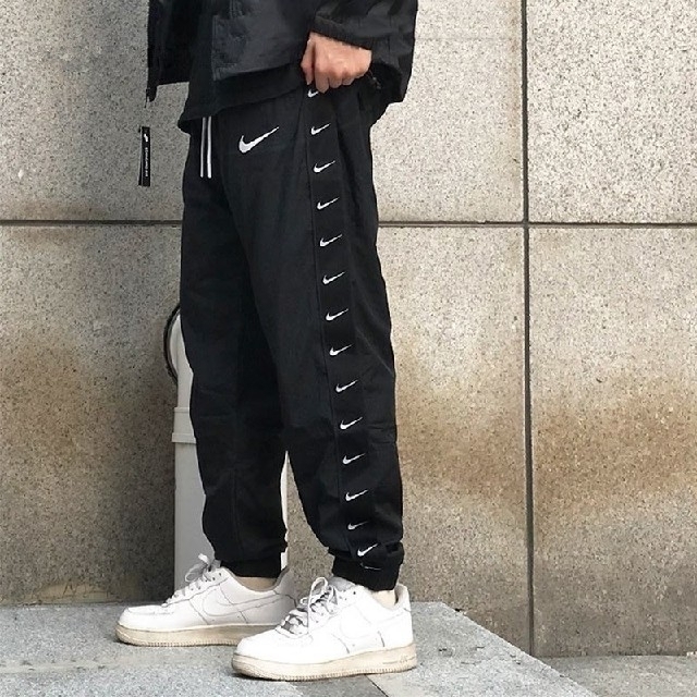 NIKE Swoosh Woven Pants スウッシュウーブンパンツ S