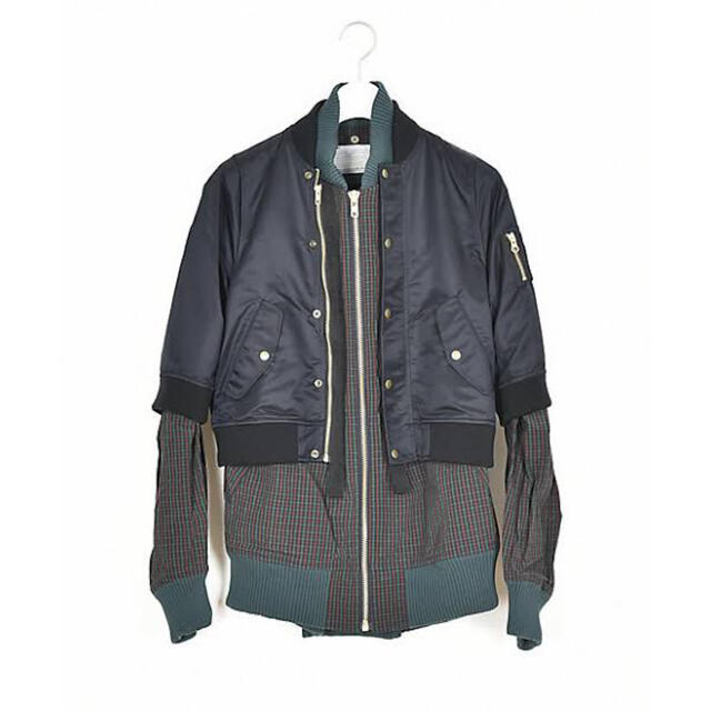kolor(カラー)のkolor 21ss ブルゾン ドッキングジャケット メンズのジャケット/アウター(ブルゾン)の商品写真