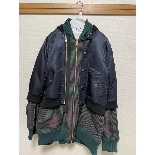 kolor(カラー)のkolor 21ss ブルゾン ドッキングジャケット メンズのジャケット/アウター(ブルゾン)の商品写真