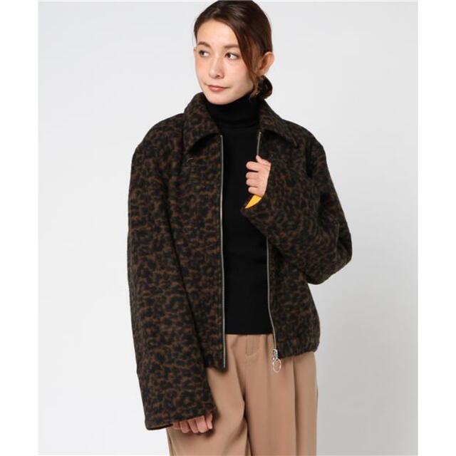 MOUSSY 【定価:17,380円】LEOPARD FUZZY JACKET 2