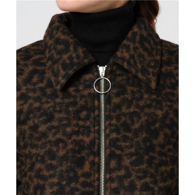 MOUSSY 【定価:17,380円】LEOPARD FUZZY JACKET 3