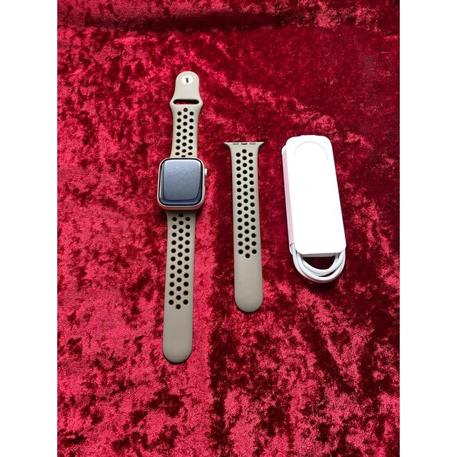 Apple Watch - Apple Watch Series7 スターライト 45mm アップル