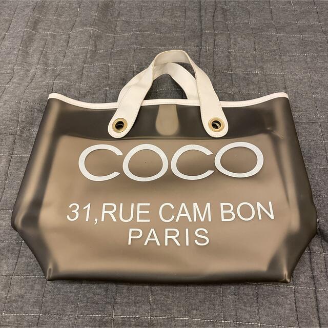 Coco(ココ)のCOCO ココ ビニール トートバッグ レディースのバッグ(トートバッグ)の商品写真