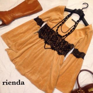 リエンダ(rienda)のrienda リエンダ ワンピース(ミニワンピース)