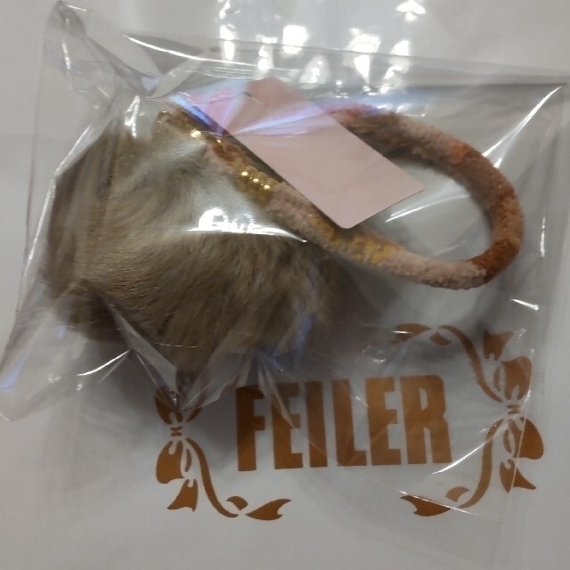 FEILER(フェイラー)の フェイラー♡新品未使用  ファーチャーム レディースのアクセサリー(チャーム)の商品写真