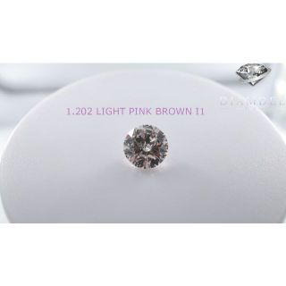 ブラウンダイヤモンドルース/ L.PINK BROWN/ 1.202 ct.(その他)