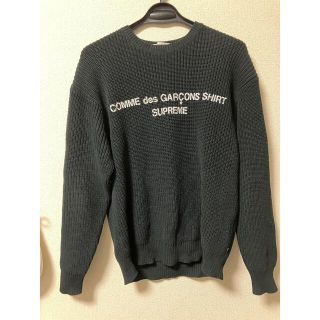 supreme  comme des garcons ニット　セーター　sサイズ(ニット/セーター)