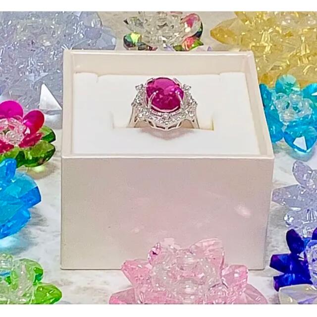 SWAROVSKI(スワロフスキー)の御値引き中❣️ゴージャス☆本プラチナメッキ&スワロフスキーリング☆フィッシャー☆ レディースのアクセサリー(リング(指輪))の商品写真