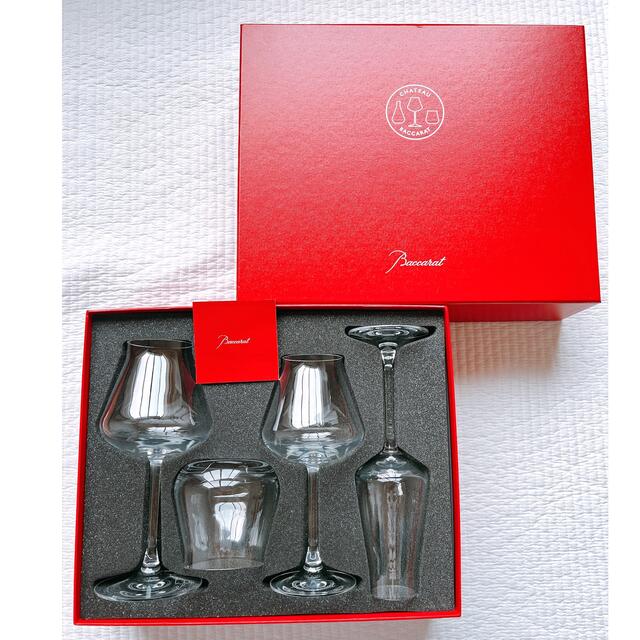 ☆新品未使用・箱傷あり Baccarat(バカラ) マイシャトーバカラセット