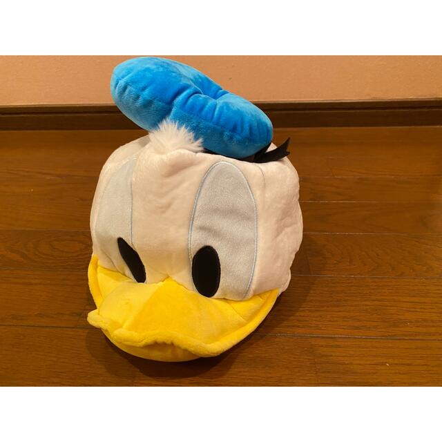 Disney(ディズニー)のドナルド　ファンキャップ　ディズニー　被り物 エンタメ/ホビーのおもちゃ/ぬいぐるみ(キャラクターグッズ)の商品写真