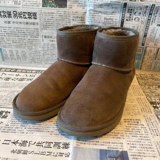 アシナガオジサン(あしながおじさん)のムートンブーツ 【あしながおじさん】23.5cm(ブーツ)