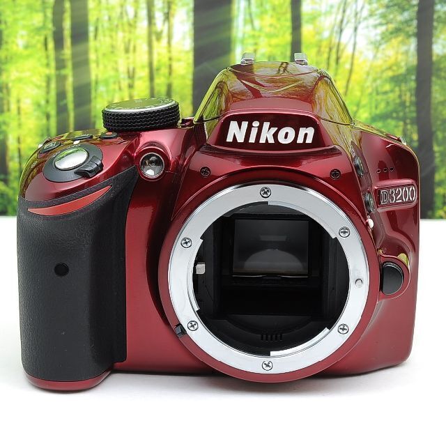初心者でもカンタン操作! Nikon D3200 RED-