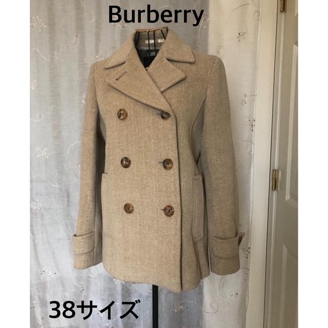 まとめ買いでお得 バーバリー カシミヤウール ピーコート 正規品 ai-sp