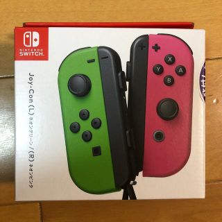 ニンテンドースイッチ(Nintendo Switch)のNintendo JOY-CON (L)/(R) ネオンクリーン/ネオンヒンク(その他)