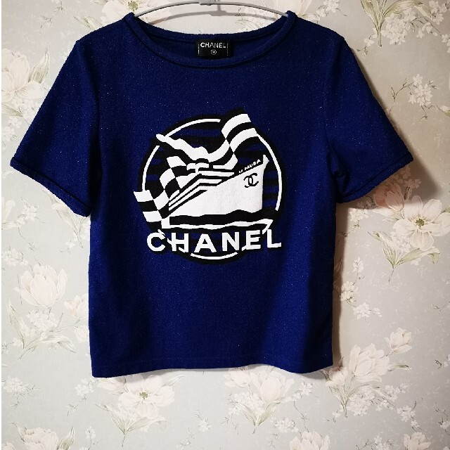 CHANEL(シャネル)のCHANEL　シャネル　トップス レディースのトップス(Tシャツ(半袖/袖なし))の商品写真