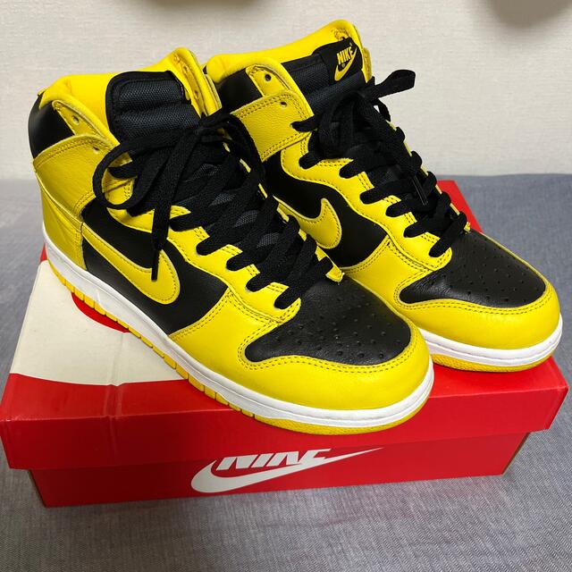 NIKE SB DUNK HIGH VARSITY MAIZE 27cm