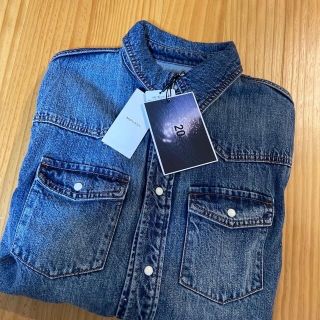 マウジー(moussy)のSALE！moussy  DENIM BOXY シャツ　タグ付き　20AW(Gジャン/デニムジャケット)