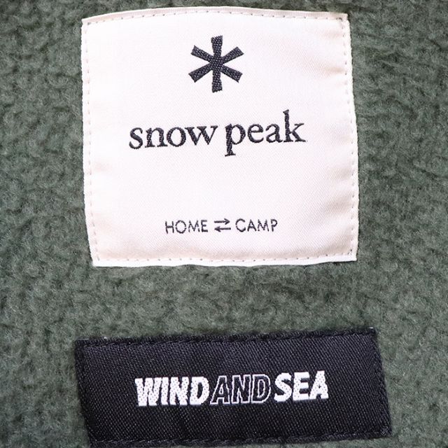 WIND AND SEA(ウィンダンシー)のWIND AND SEA Snow Peak Fleece Set Up L メンズのジャケット/アウター(その他)の商品写真