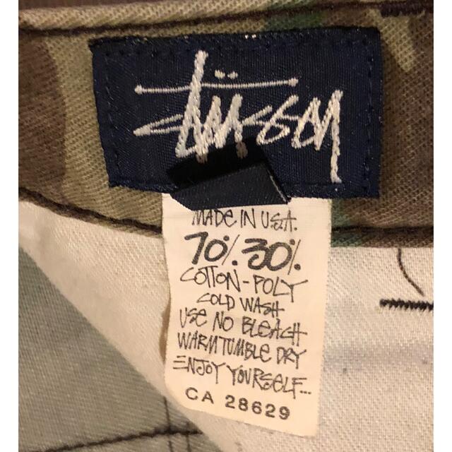 STUSSY - ステューシー stussy ガーゴショートパンツ迷彩 MADE STUSSY - ステューシー stussy ガーゴショートパンツ迷彩 MADE