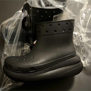 crocs - クロックス☆クラシック クラッシュ レインブーツ の通販 by ...