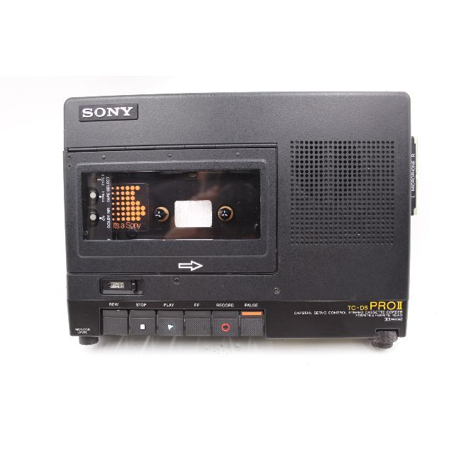 使用感少な目 美品 SONY カセットテープレコーダー TC-D5 PRO II - fundicom.com.co