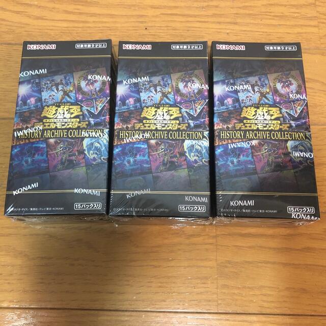 遊戯王 ヒストリーアーカイブコレクション 新品未開封 3BOX - Box ...