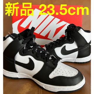 ナイキ(NIKE)のNike WMNS Dunk High Black and White パンダ(スニーカー)