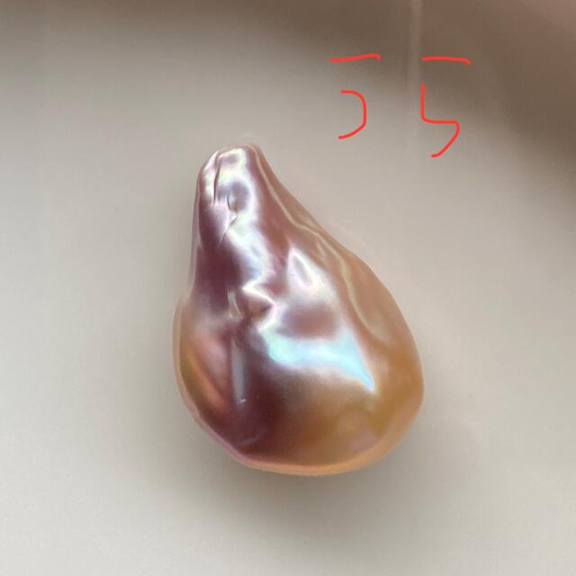 本真珠 淡水バロックパールルース オーロラLS22