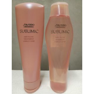 シセイドウ(SHISEIDO (資生堂))のサブリミック　エアリーフローシャンプー250ml＆サブリミック　エアリーフロート(シャンプー/コンディショナーセット)