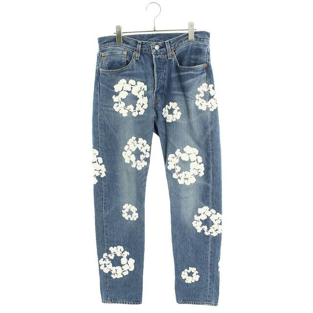 特別送料無料!】 WREATH COTTON TEARS DENIM デニムティアーズ
