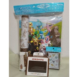 ポケモンカード イーブイコレクション デッキケース プレイマット 4点 ...